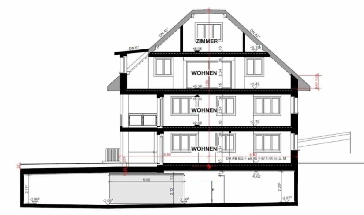 Zu vermieten 3½ Zi.-Erstbezugswohnung in Maugwil /Steuergemeinde Wil ! - 4