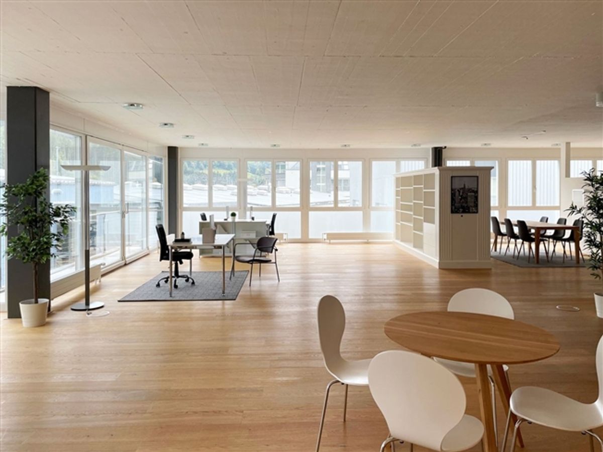 Helle Büro-/Gewerbefläche mit Sitzungszimmer, Küche und Nasszelle - 1