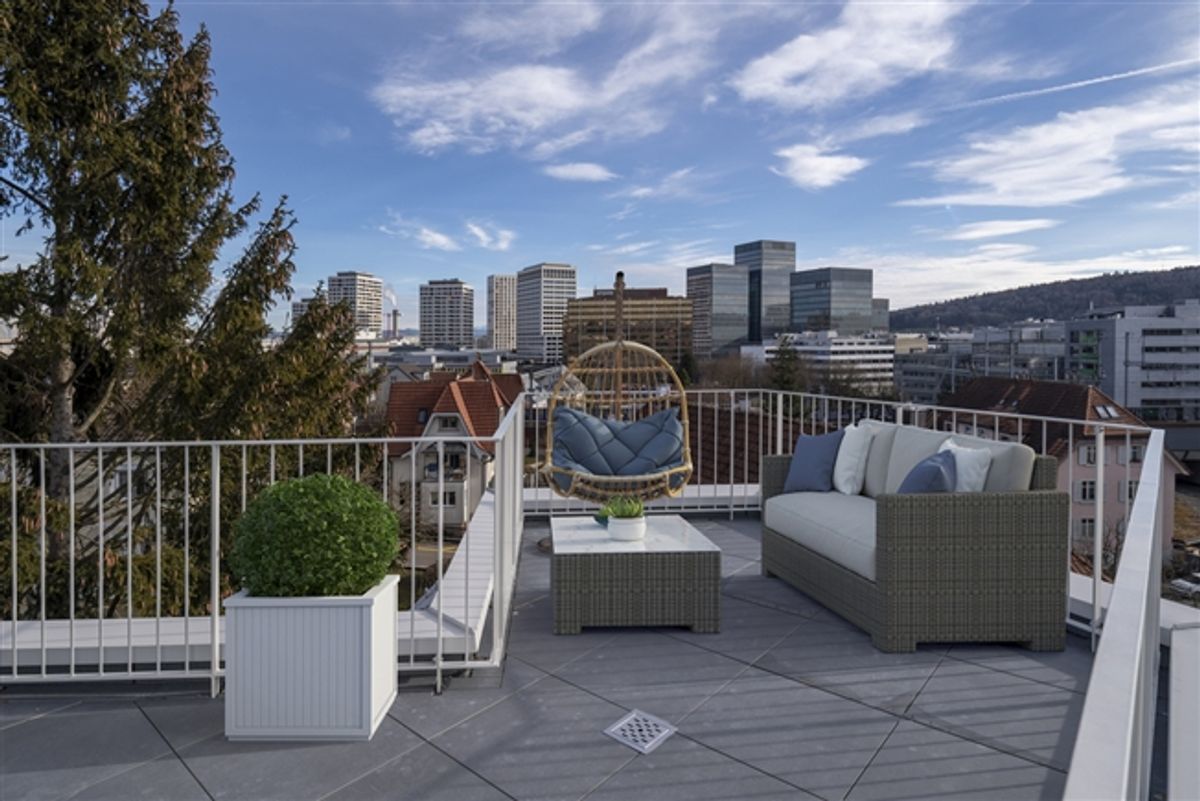 Erstbezug Hochwertige Dachwohnung mit privatem Panorama-Rooftop - 5