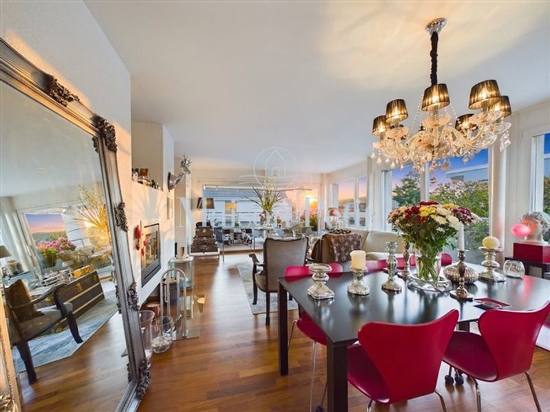 Elegante, ruhige Attikawohnung mit wunderschönem Weitsicht in Zürich - 5
