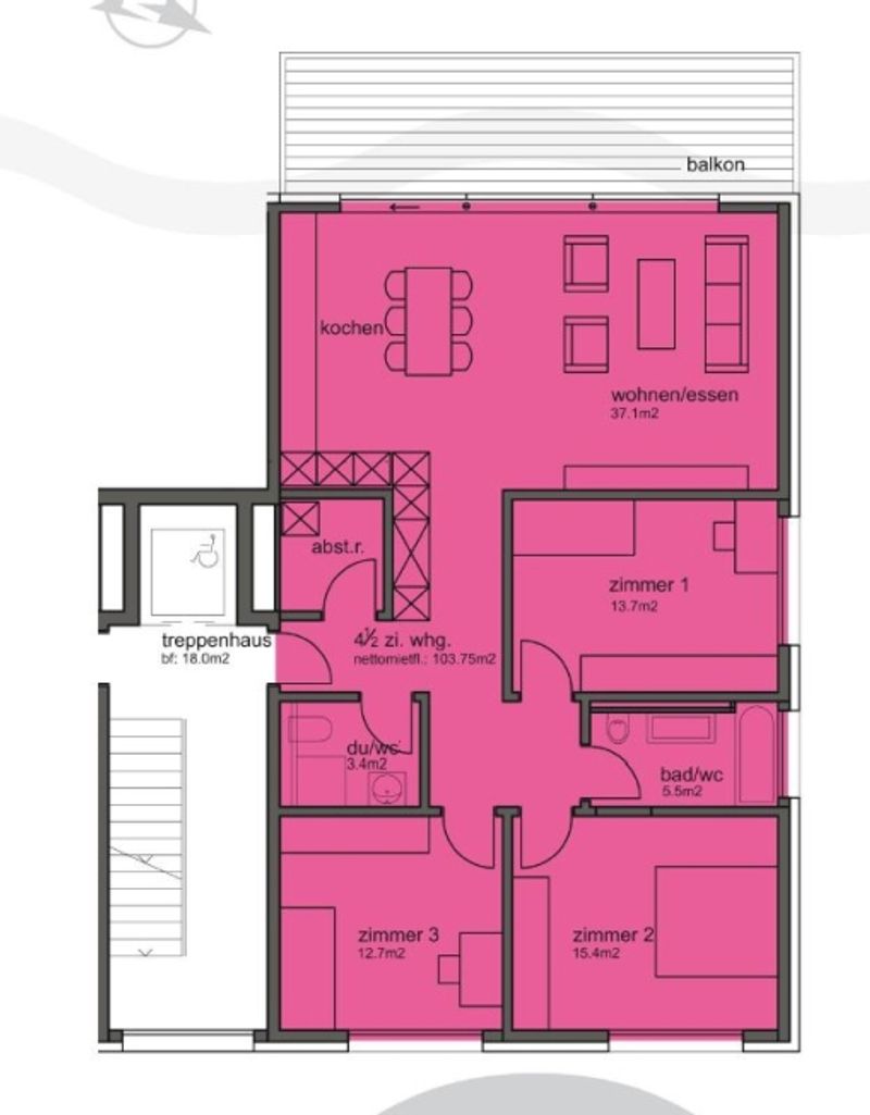 Schöne 4.5 Zimmerwohnung direkt an der Töss! - 10