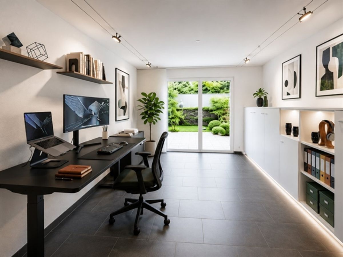 Architektonisches Reihenhaus mit Weite, Licht und Privatsphäre in Gockhausen - 13