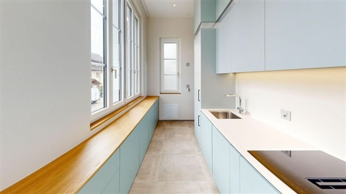 Erstvermietung Charmantes, frisch renoviertes Tiny House mit privatem Garten in Boswil - 1