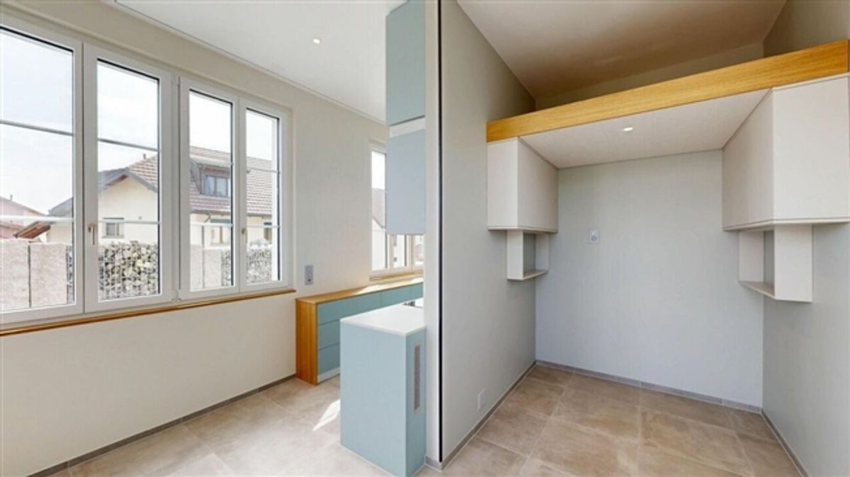 Erstvermietung Charmantes, frisch renoviertes Tiny House mit privatem Garten in Boswil - 2