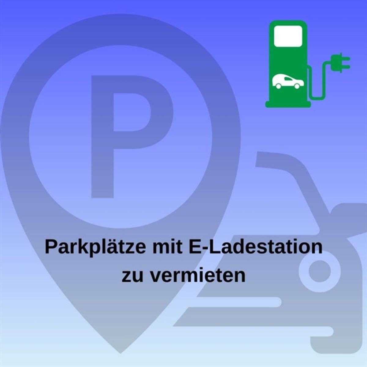 Parkplatz in der Tiefgarage - 0