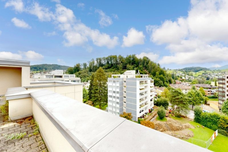 Dachwohnung mit grosser Terrasse und grossartiger Aussicht! - 4