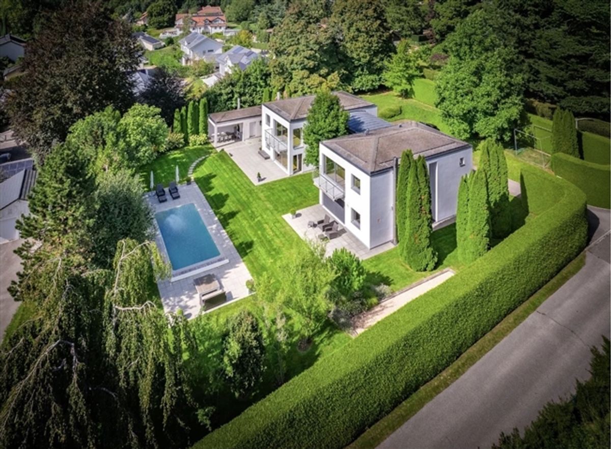 Großes zeitgenössisches Villa von 500m², Pool, ruhig, Aussicht auf den Jura - 2
