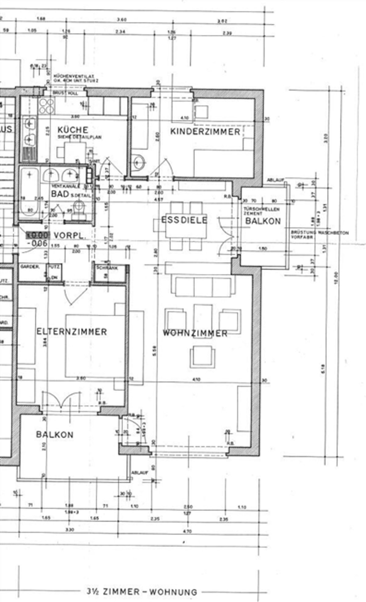 Attraktive 3.5 Zimmerwohnung mit Pool zur Mitbenutzung - 6