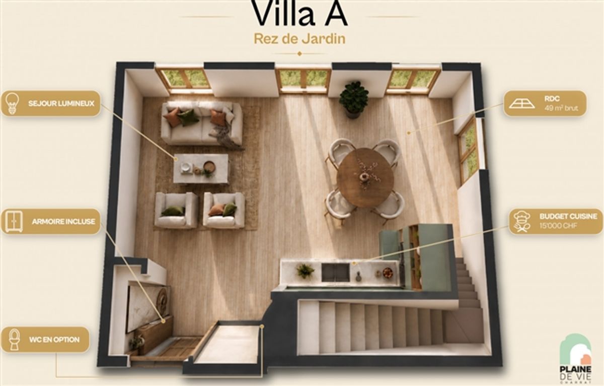 NEU – Hübsche Familienvilla mit 4,5 Zimmern – 114 m² – Grundstück A - 1