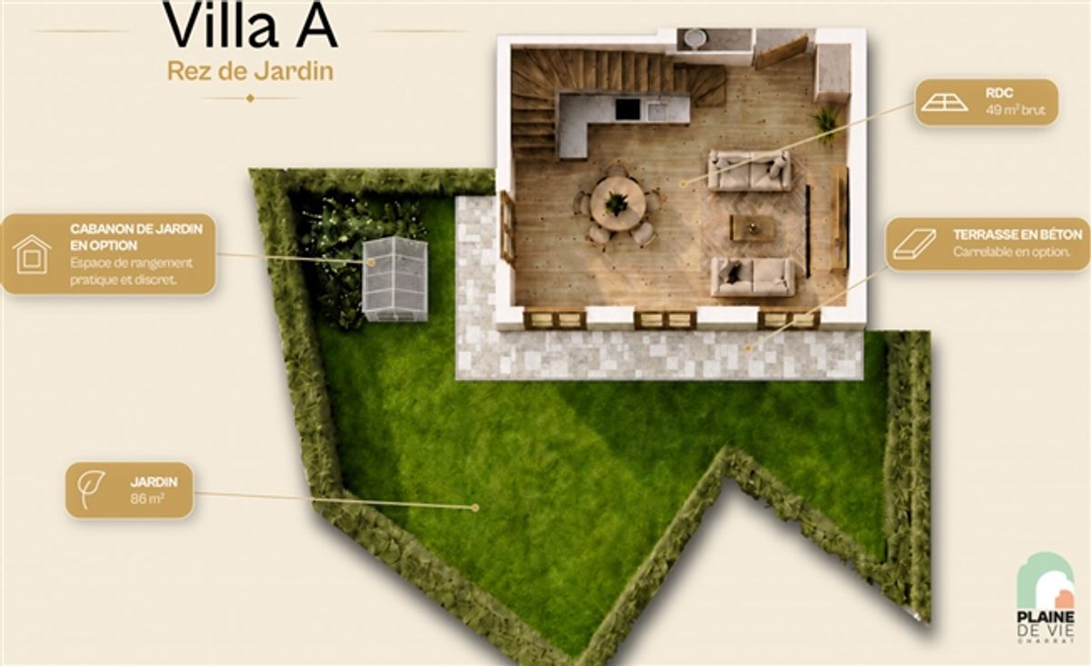 NEU – Hübsche Familienvilla mit 4,5 Zimmern – 114 m² – Grundstück A - 2