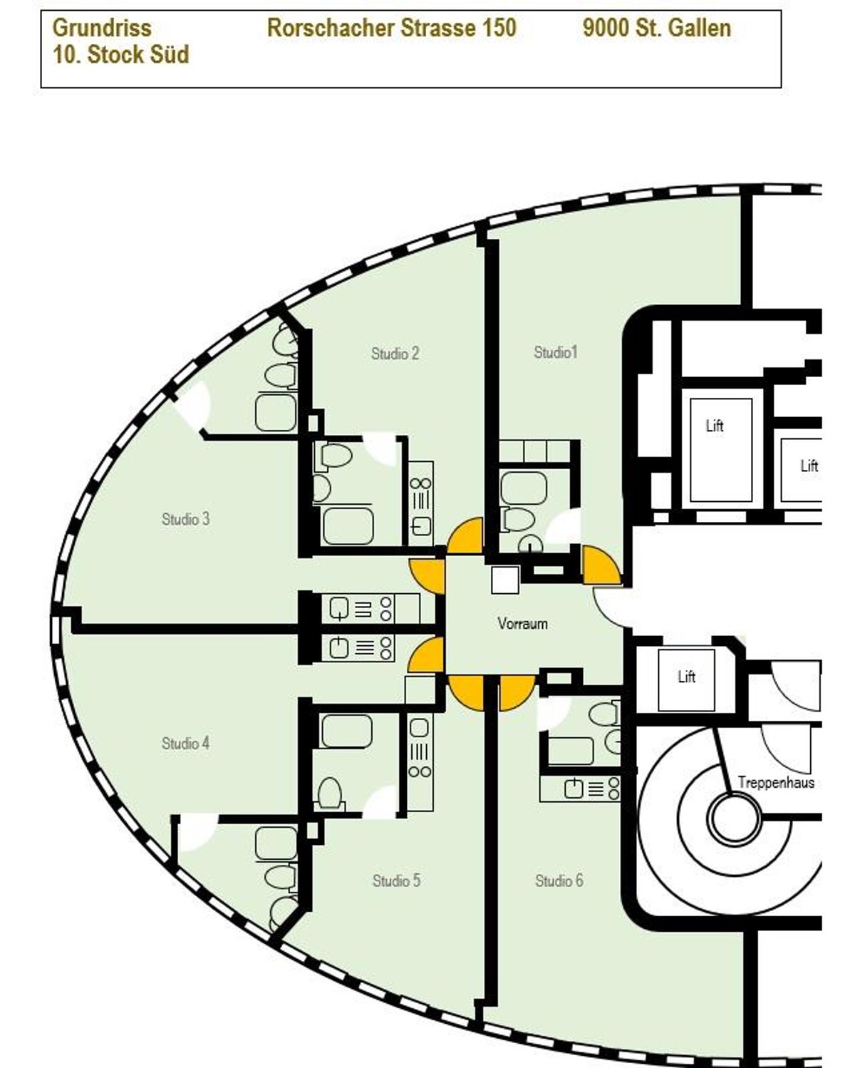 1 Zimmer Wohnung - 3