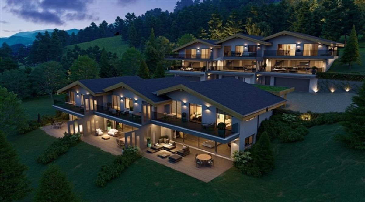 Villa C angebaut 5.5-Zimmer-Wohnung in Vex - 2