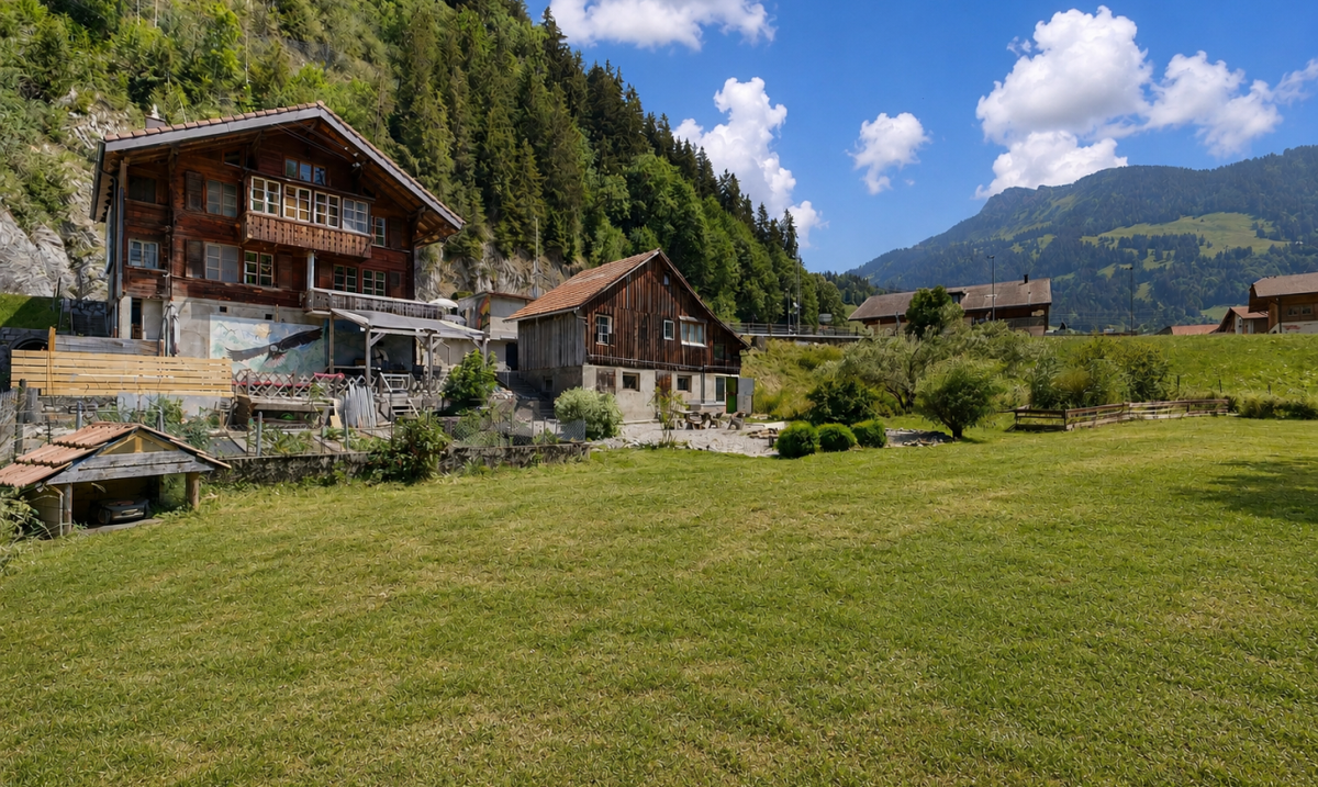 Ein Chalet voller Charme inmitten einer grünen Oase - 2