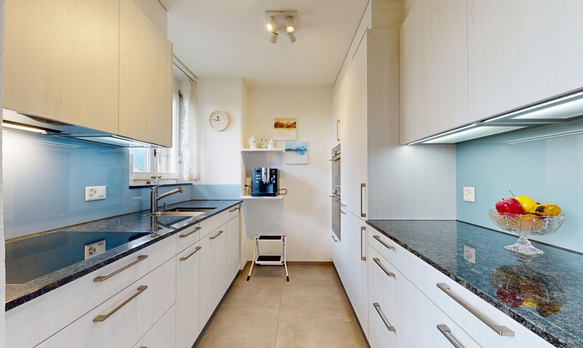 3.5 Zimmer Maisonette mit zusätzlicher Galerie, Balkonen und Weitsicht - 3