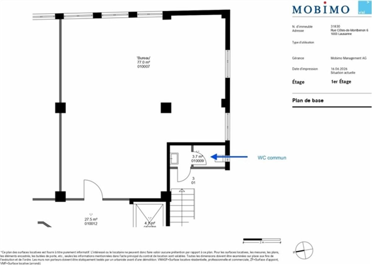 Emplacement Premium  bureau de 83 m2 rénové au coeur du Flon ! - 3