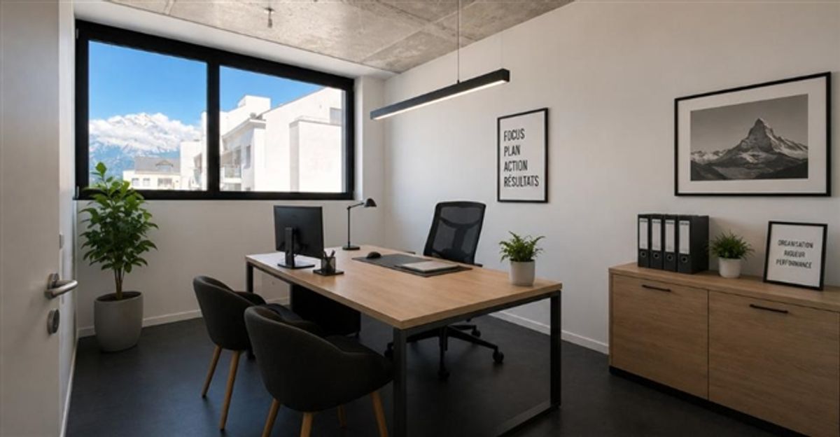 Bureau 3.5 pièces - 6