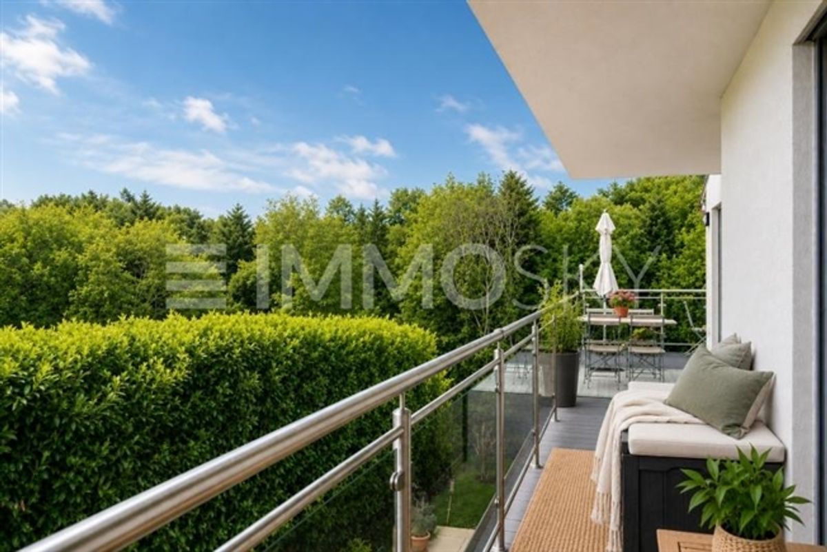 Lausanne 4,5 Zimmer mit großem Balkon und Blick auf den Wald - 1