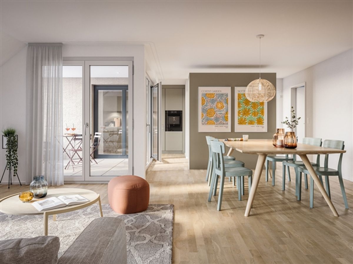 Neue 4.5-Zi-Dachwohnung mit Loggia in 3006 Bern - 1