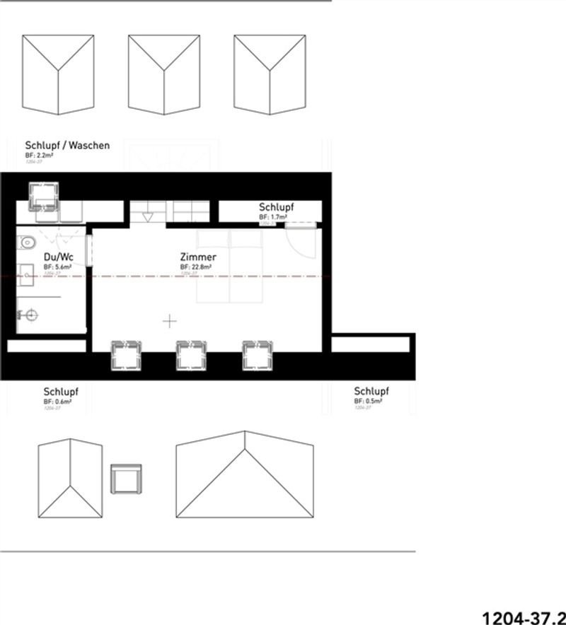 Neue Dachwohnung mit Blick auf den Gurten - 6