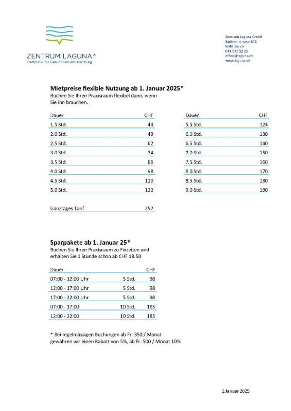 Flexible Praxis- und Behandlungsräume in Zürich-Altstetten - 7