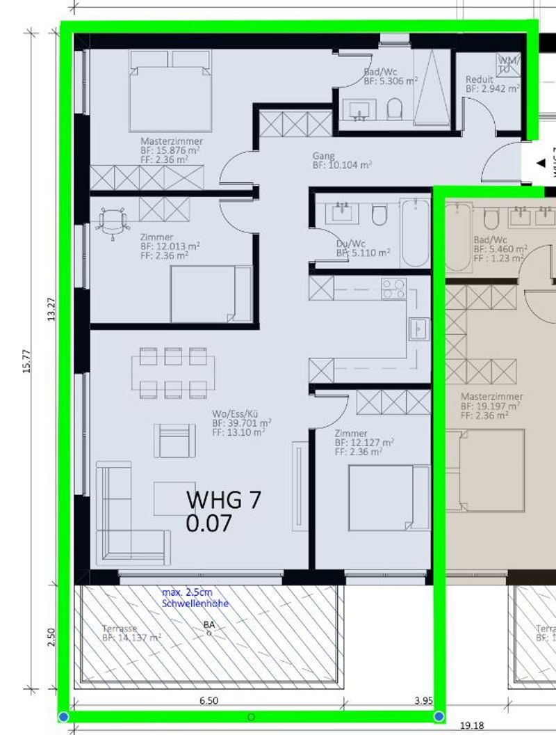 4.5 Zimmer Wohnung - 9