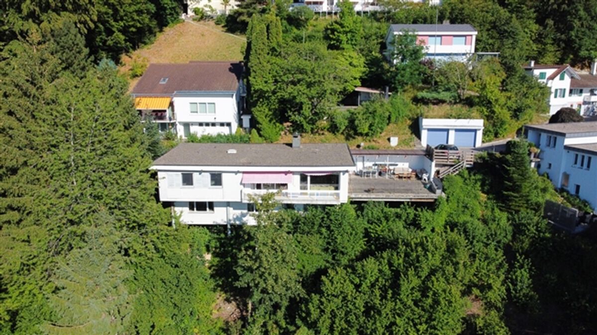 Einmaliges Einfamilienhaus mit Einliegerwohnung und traumhafter Aussicht in Flamatt - 0
