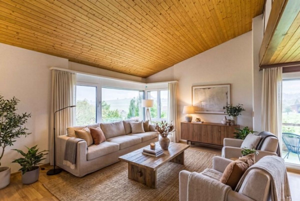 FREISTEHENDES 6.5 ZIMMER EINFAMILIENHAUS MIT TOLLER AUSSICHT - 1