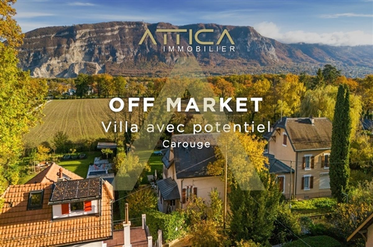 Villa mit Blick auf den Salève und großem Potenzial - 0