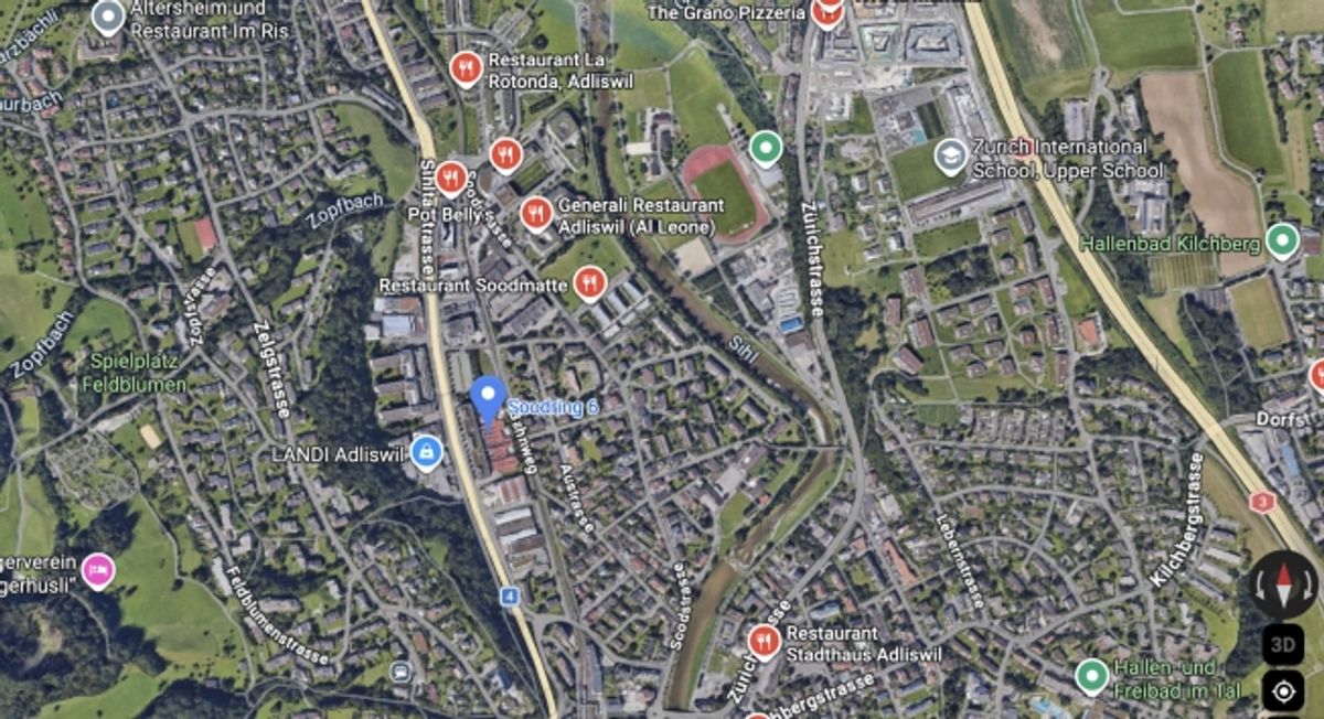 TIEFGARAGEN PARKPLÄTZE IN ADLISWIL, ZÜRICH / AB 2.- CHF/H / AB 200.- CHF/MONAT - 2