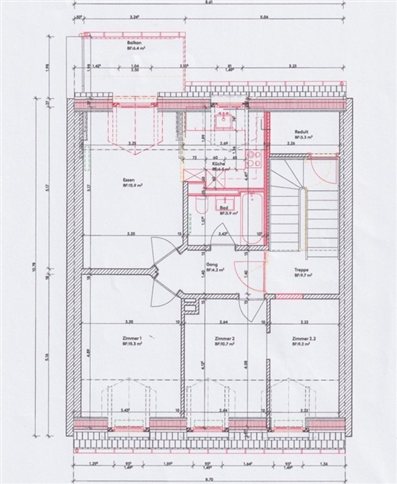 3½ ZI-WOHNUNG IN BASEL - ISELIN, MÖBLIERT, TEMPORÄR - 8