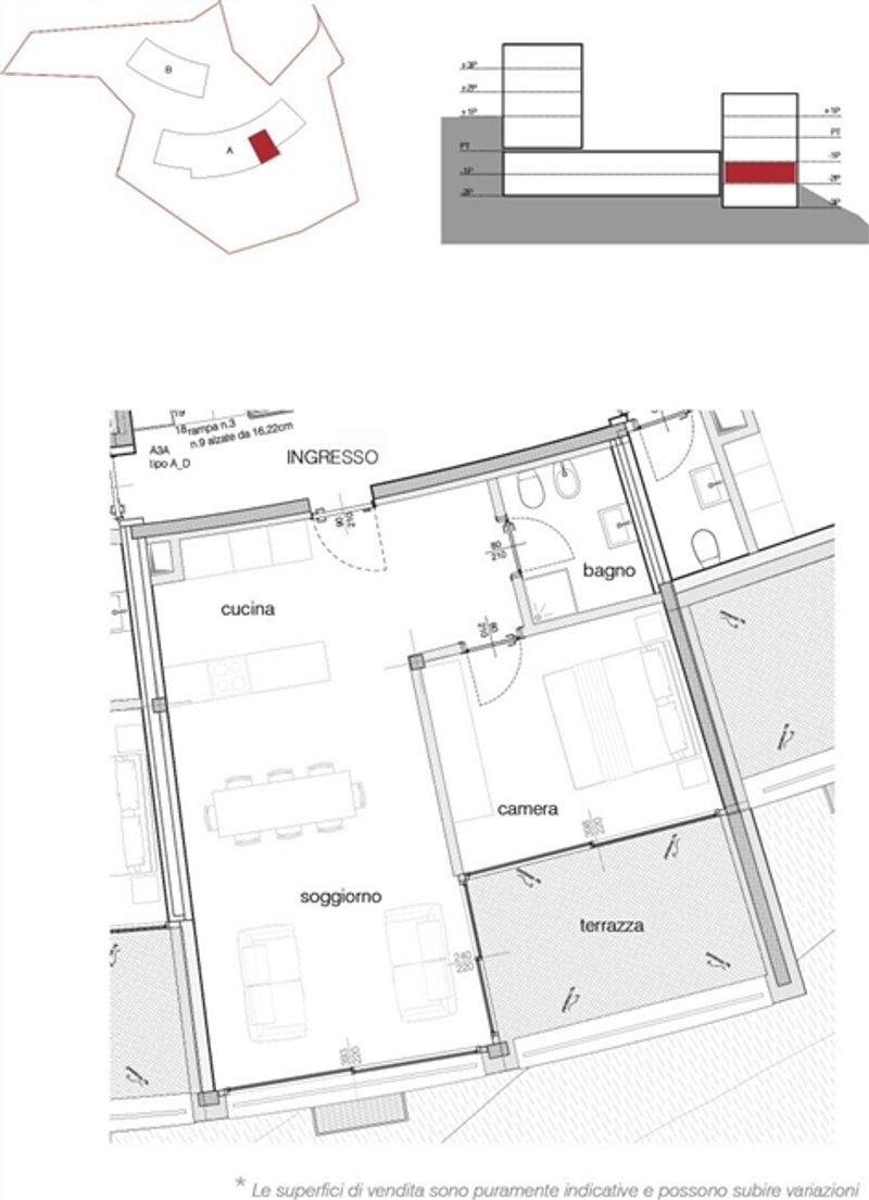 MODERNES 2.5-ZIMMIGES APARTMENT MIT GARTEN UND TERRASSE IN PEDRINATE - 6