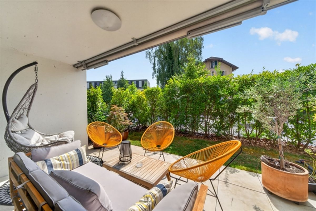 Schöne 4.5-Zimmer-Wohnung
Zwei Terrassen und Garten - 10