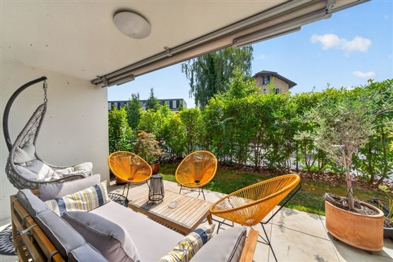 Schöne 4.5-Zimmer-Wohnung
Zwei Terrassen und Garten - 11