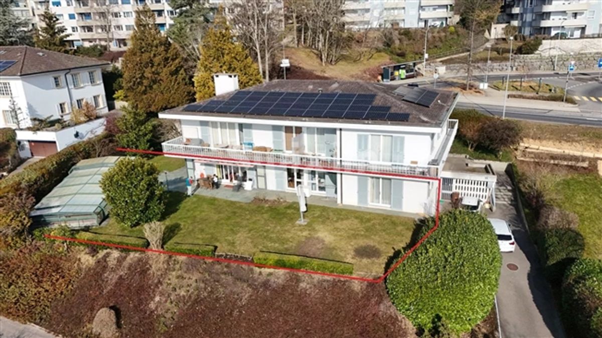 Villa-Wohnung mit Pool und Seeblick - 0