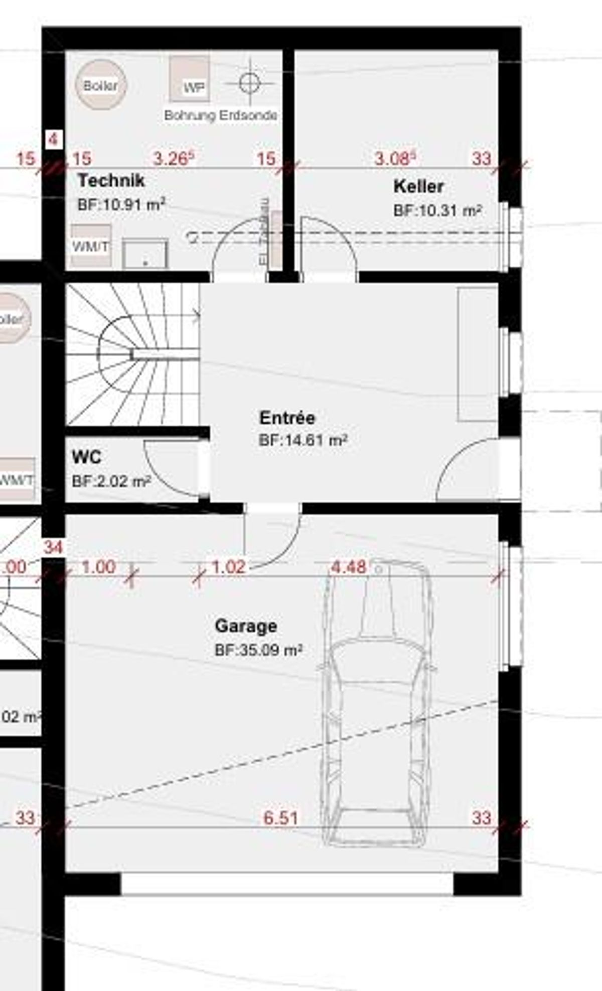 5.5 Zimmer Doppeleinfamilienhaus - 6