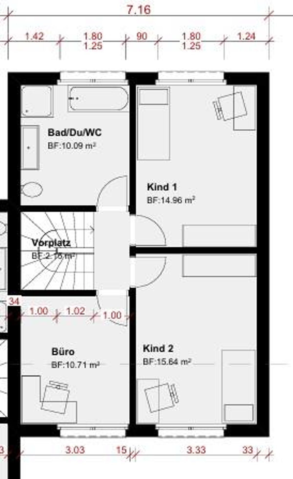5.5 Zimmer Doppeleinfamilienhaus - 8