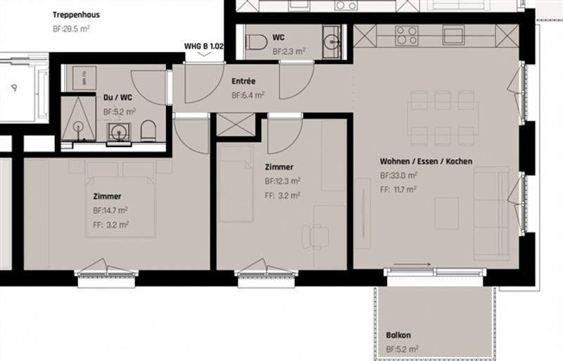 ERSTBEZUG Luxuriöse 3.5-Zimmer Neubauwohnung an Bestlage - 10