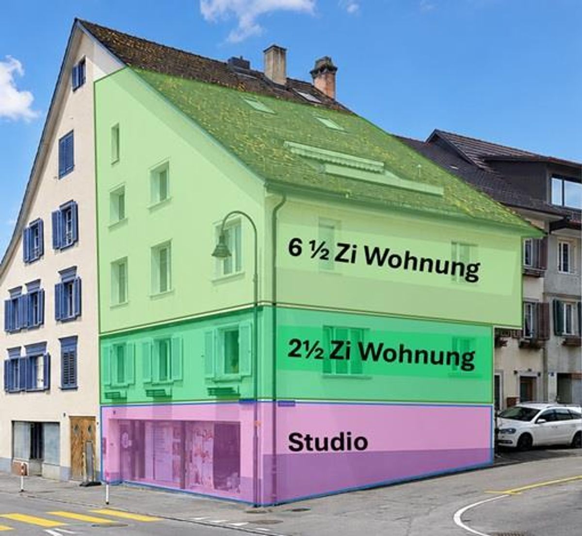 Lukratives Eck-Mehrfamilienhaus an zentraler Lage - 10