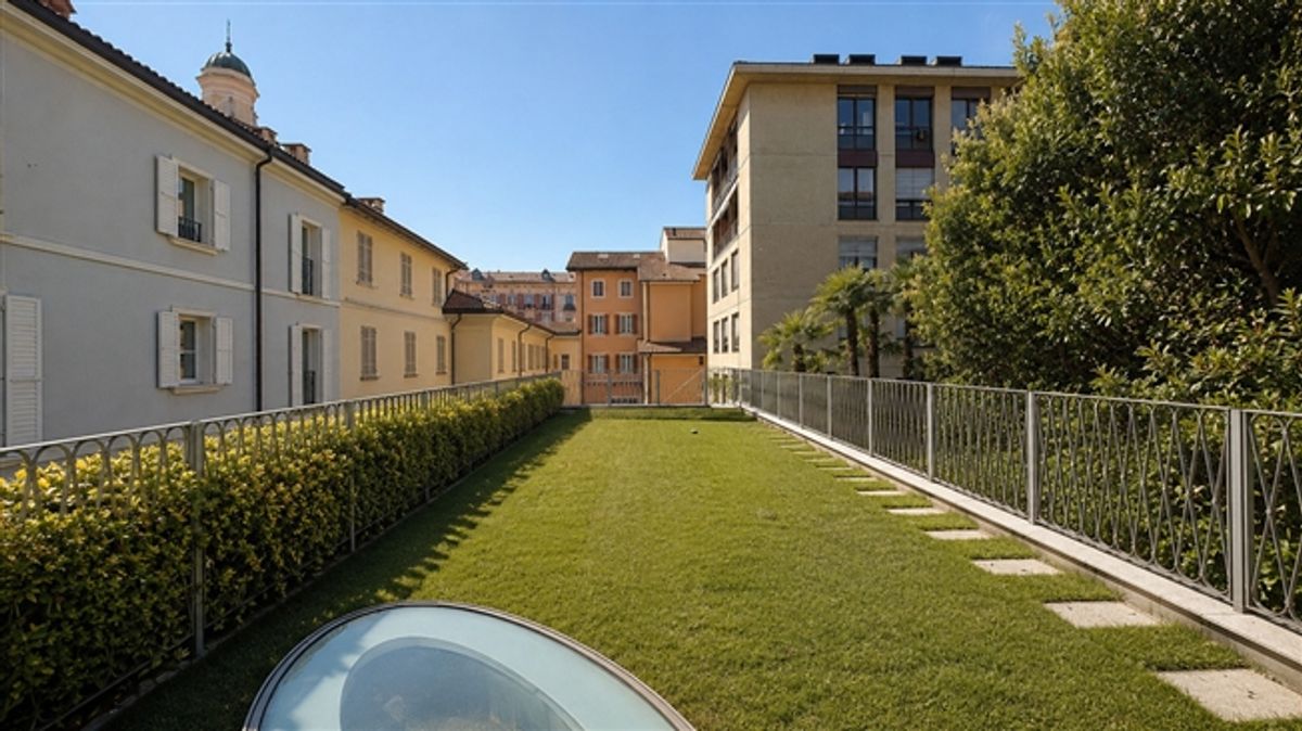 Moderne Architektur in der Altstadt von Lugano - 4