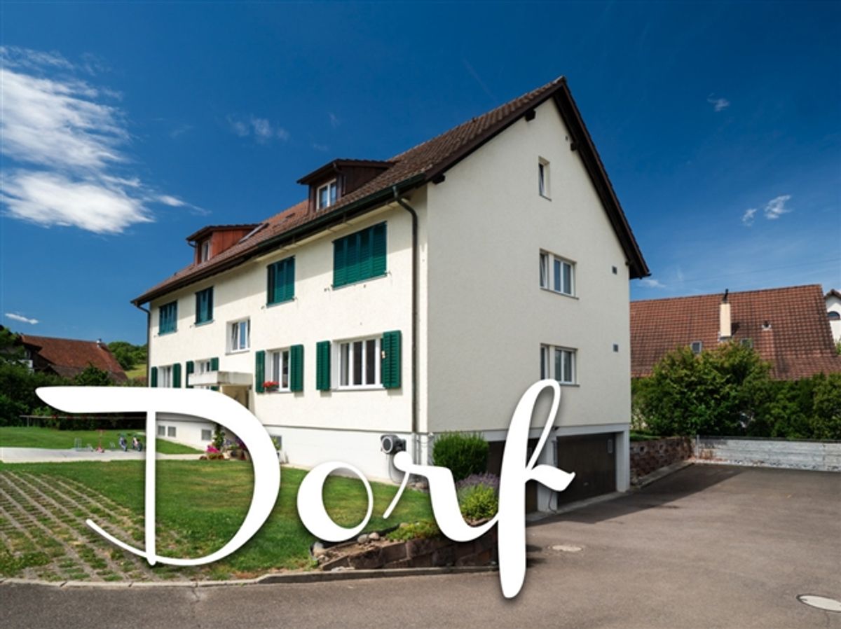 3.5-Zimmerwohnung im Hochparterre mit Balkon und vielseitigen Nebenräumen - 0