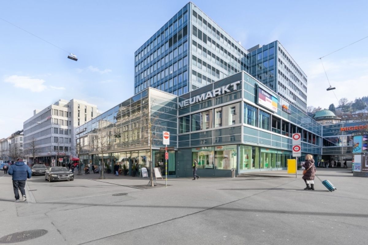 Einstellplatz im Einkaufszentrum Neumarkt St. Gallen verfügbar - 0