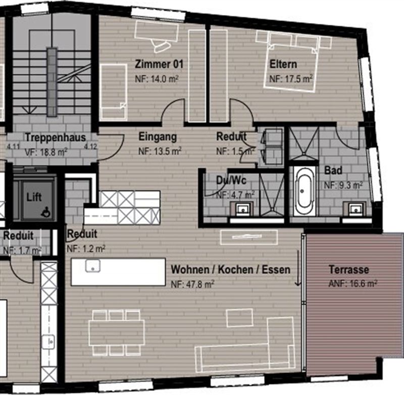 Ihr neues Zuhause wunderschöne 3.5-Zimmerwohnung im 2. OG - 6