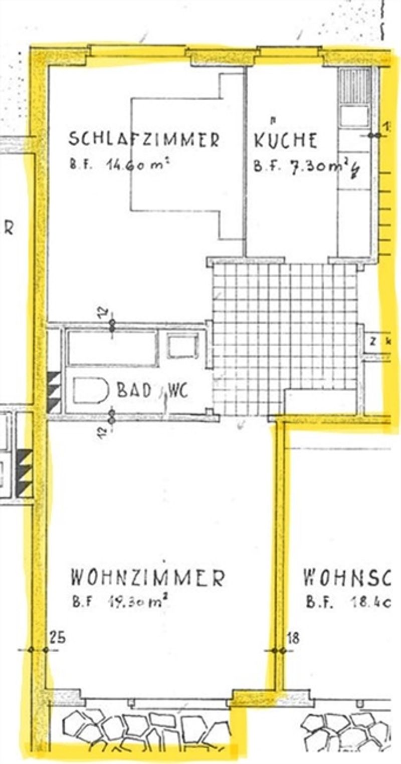 2-ZWG im EG, in 8048 Zürich zu vermieten - 9
