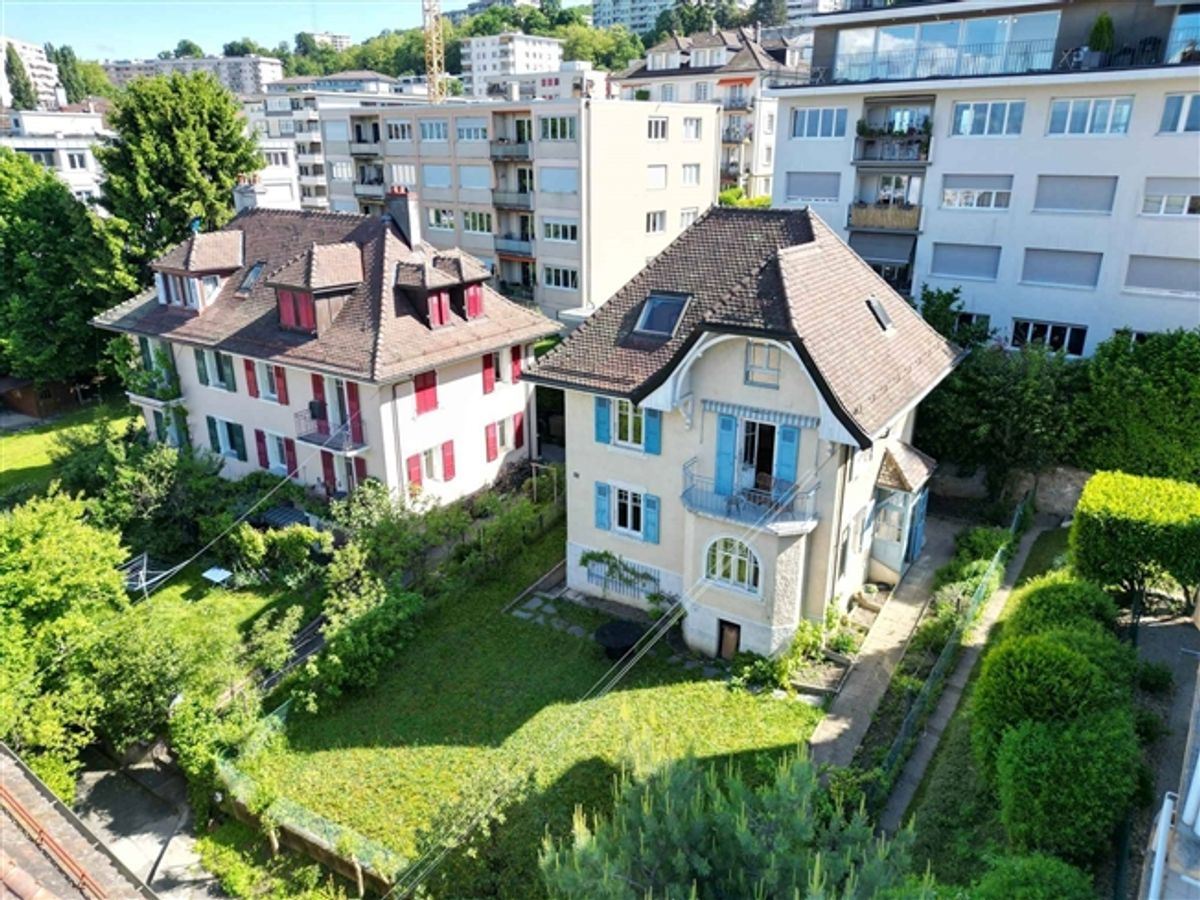 Centre de Lausanne - Freistehende Villa mit 6.5 Zimmern - 10