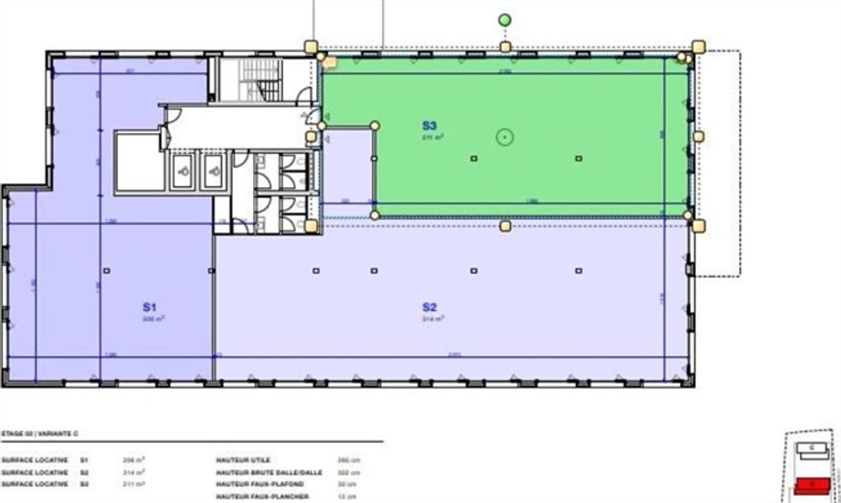 WEST PARK  VERNIER - BUREAUX 211 M² AU 2ÈME ÉTAGE - 4