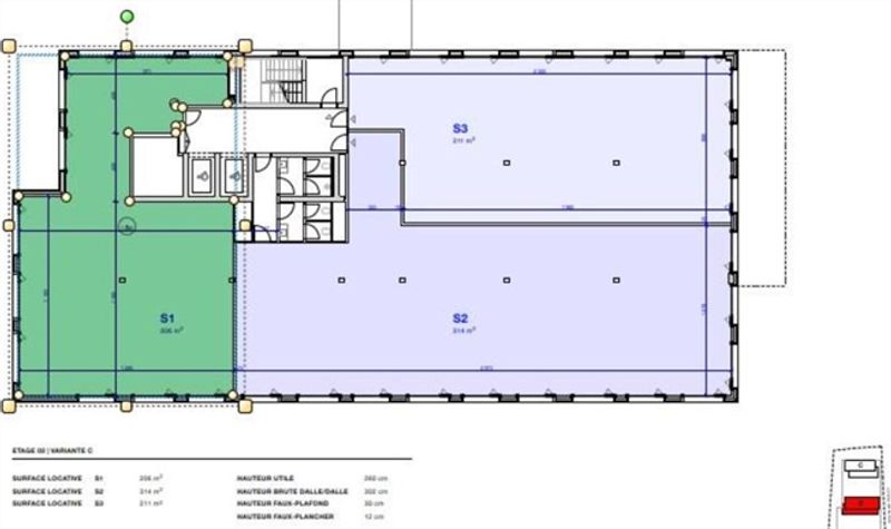 WEST PARK  VERNIER - BUREAUX 206 M² AU 2ÈME ÉTAGE - 7