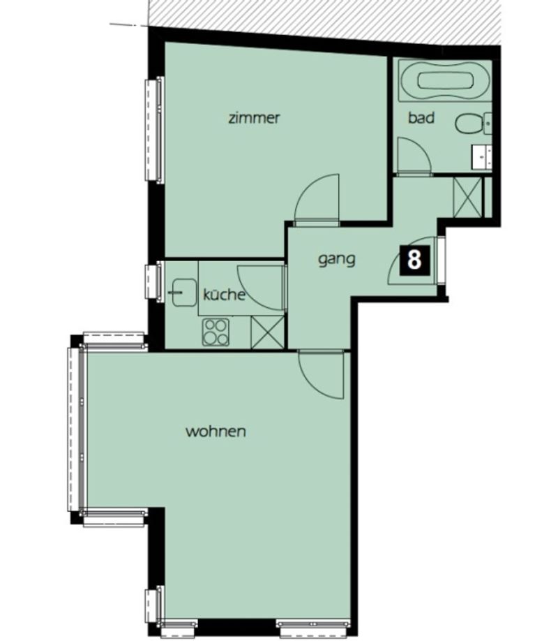 2.5 Zimmer-Stadtwohnung sucht Sie! - 7