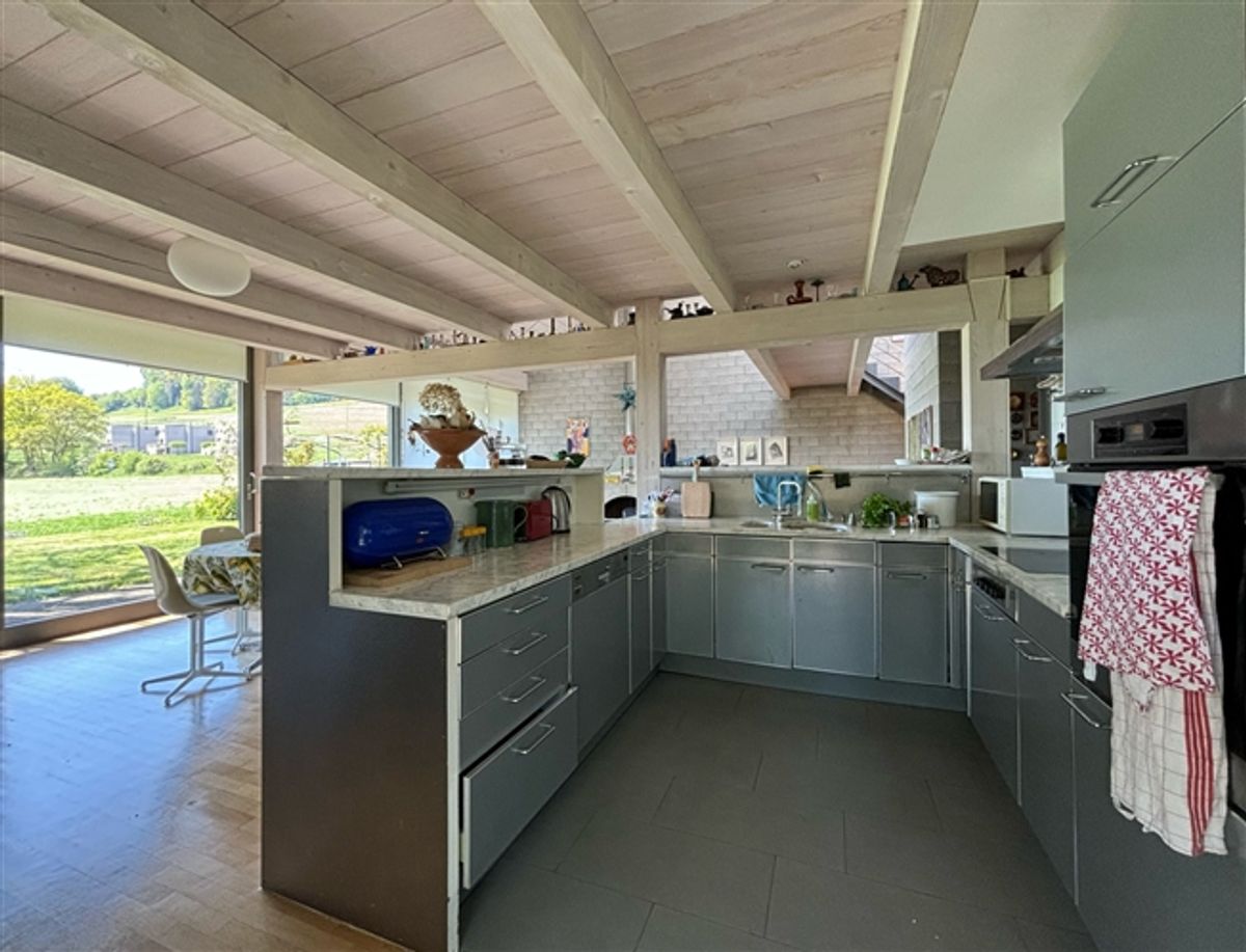 41/2-ZIMMER-HAUS IN BARBERÊCHE (FR), MÖBLIERT, BEFRISTET - 1