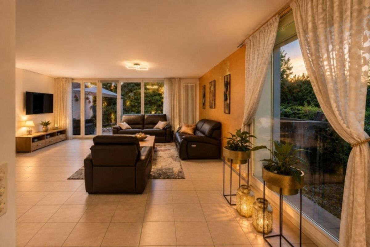 Wohnen an der Töss - grosszügige 4.5-Zimmer-Duplexwohnung mit Garten und Privatsphäre - 4