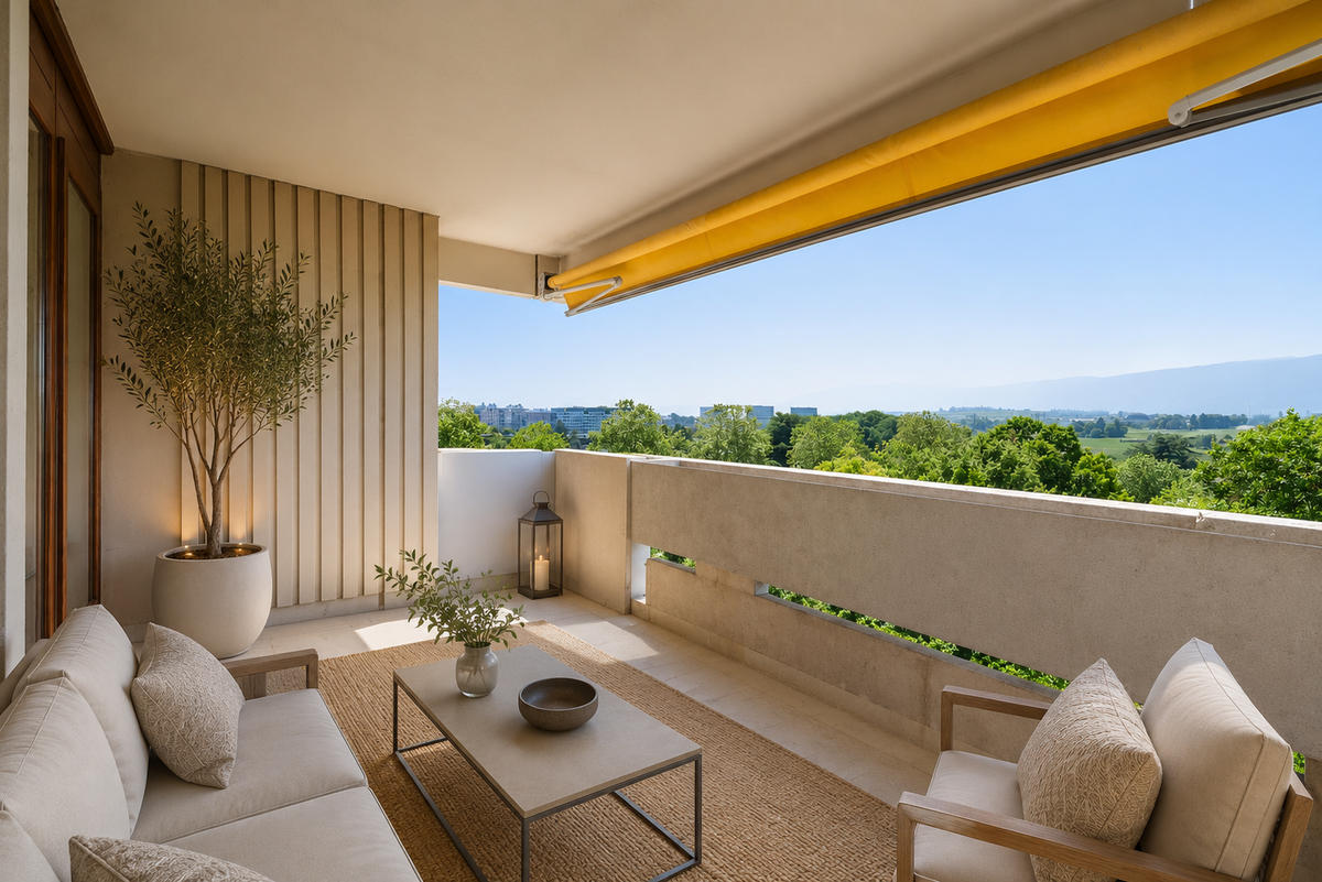Spacieux appartement de 6 pièces avec vue dégagée á Meyrin - 0